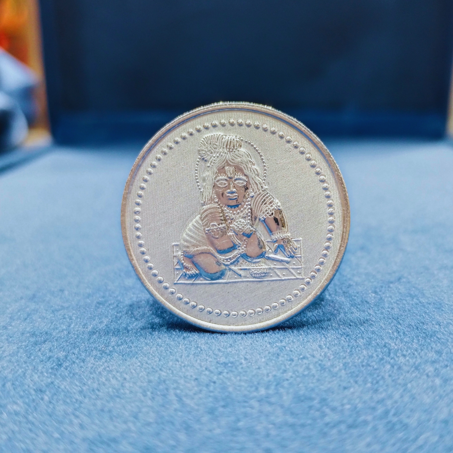 Laddu Gopal Engraved 999 Silver Coin