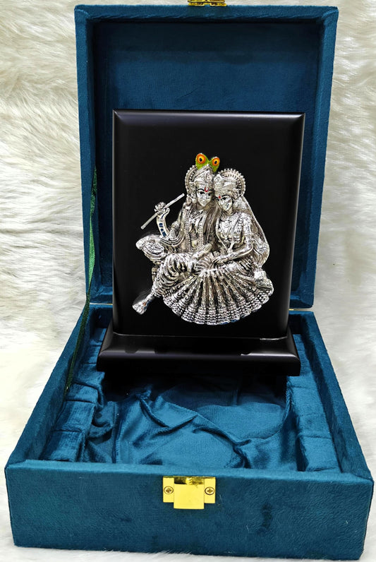 Silver Radha Krishna