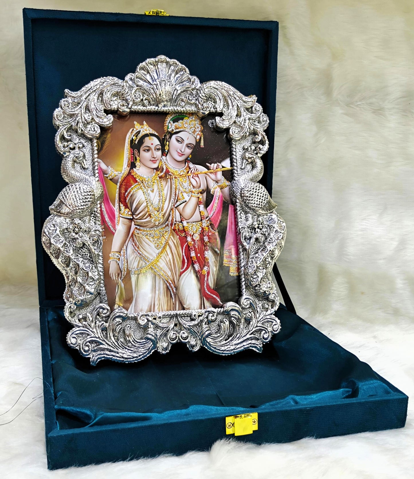 Silver Antique Photo Frame