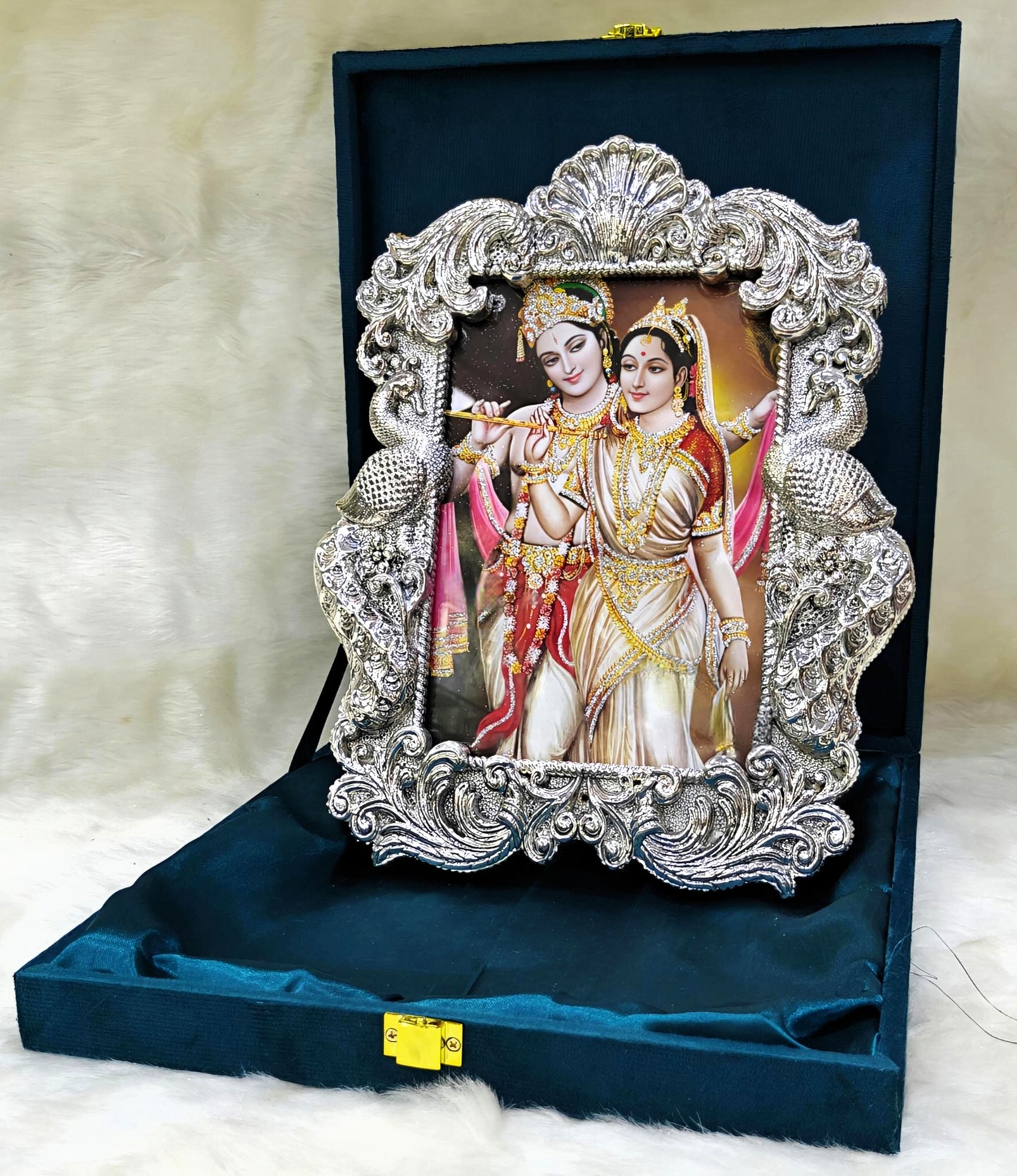 Silver Antique Photo Frame