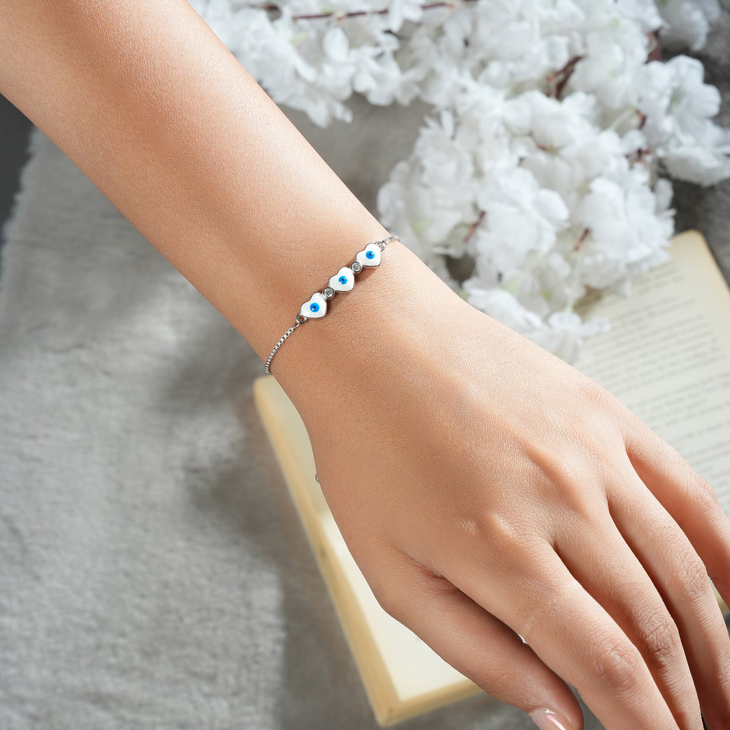 Sterling Silver Love & Safeguard Bracelet