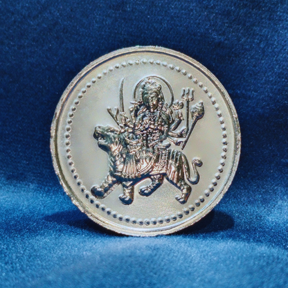 Sacred Durga ji Pure Silver Coin