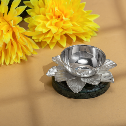 Polished Silver Stylish Bowl