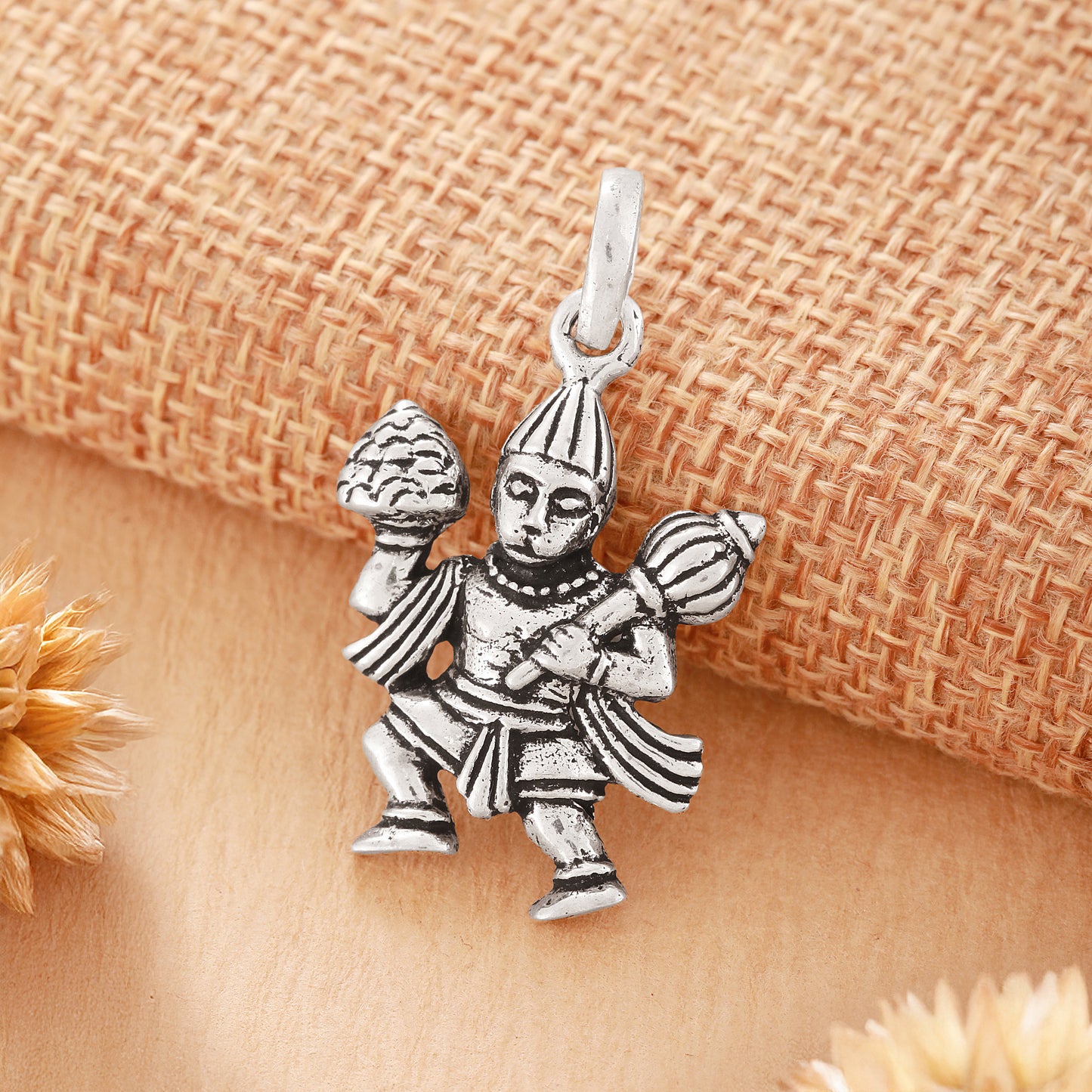 925 Silver Hanuman ji Locket