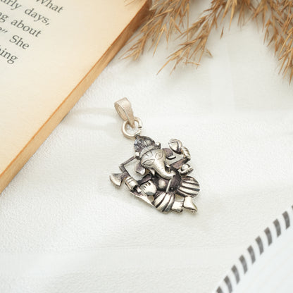 925 Silver Ganesh ji Pendant
