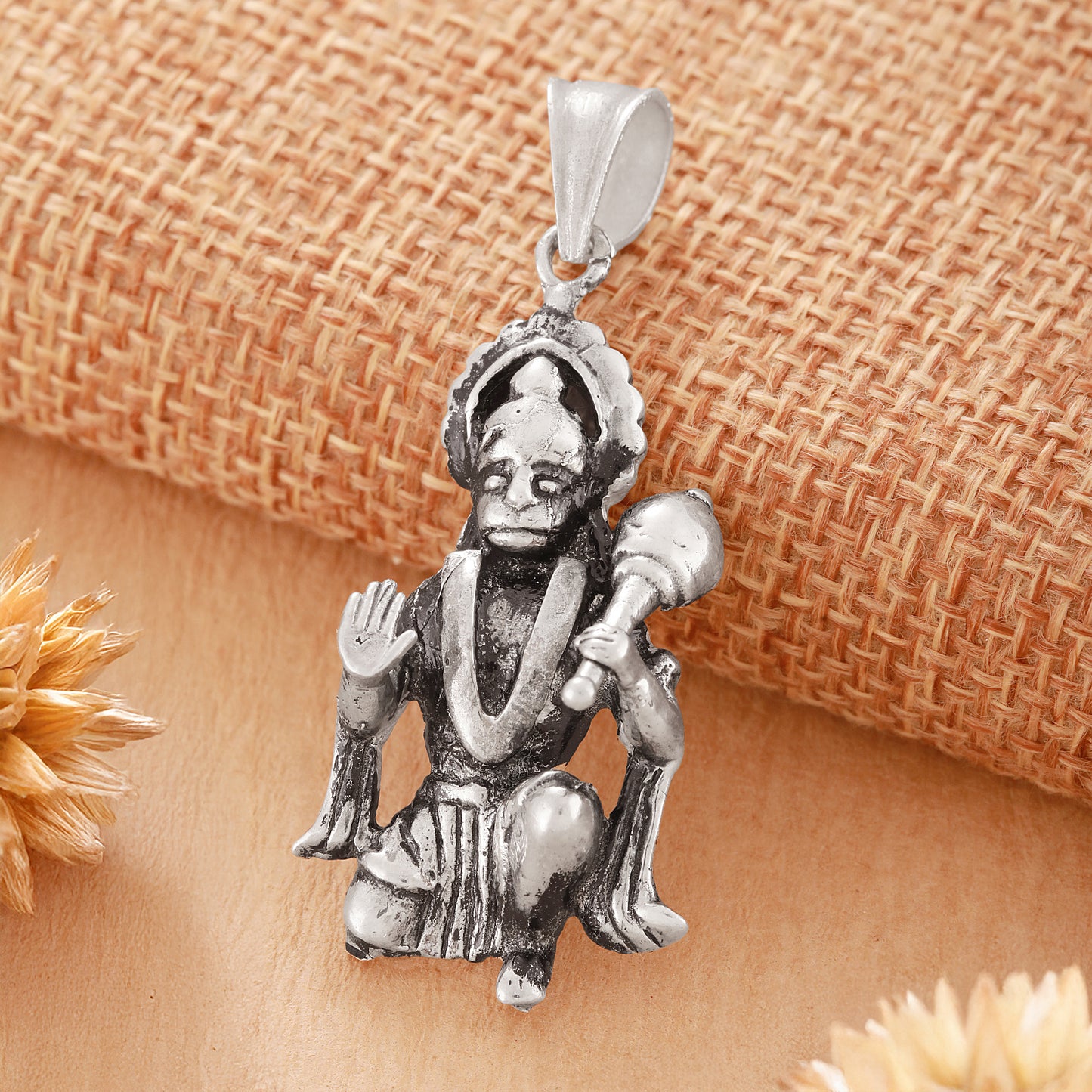 Sterling Silver Hanuman ji Locket