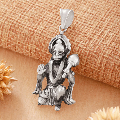 Sterling Silver Hanuman ji Locket
