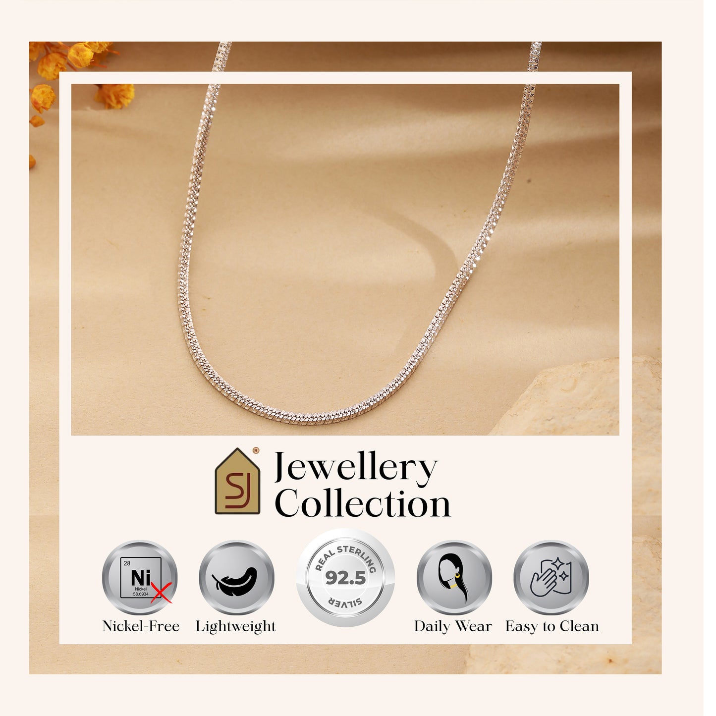 Timeless Sterling Silver Chain