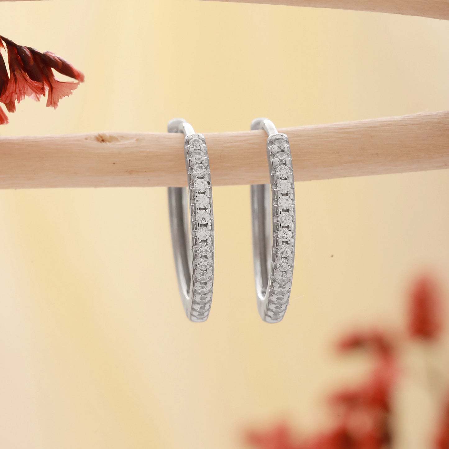 925 Silver CZ Sleek Bali
