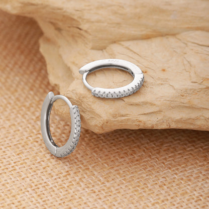 925 Sterling Silver CZ Bali