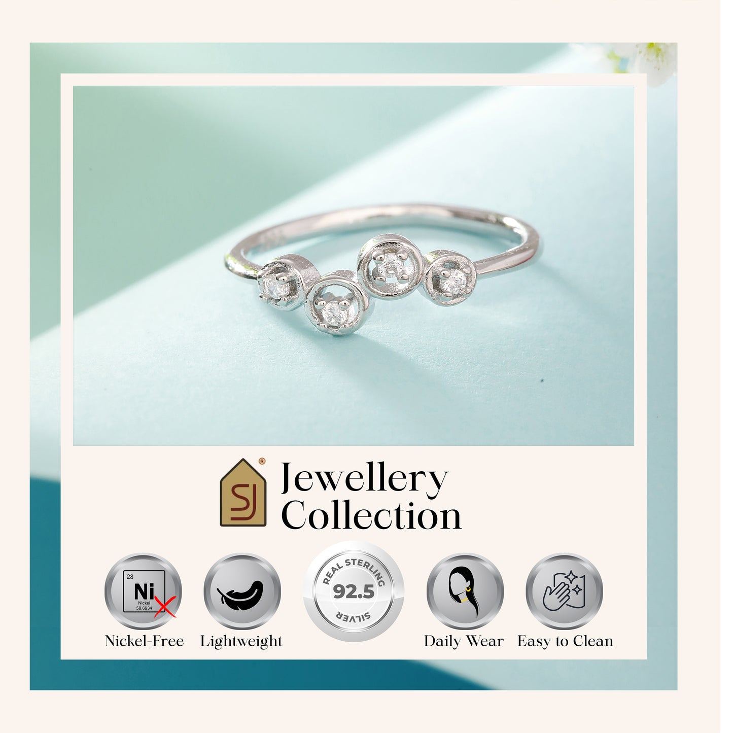 Dainty 925 Sterling Silver Ring
