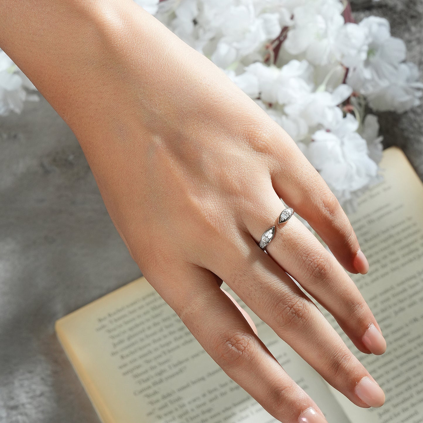 925 Silver Cuff Ring