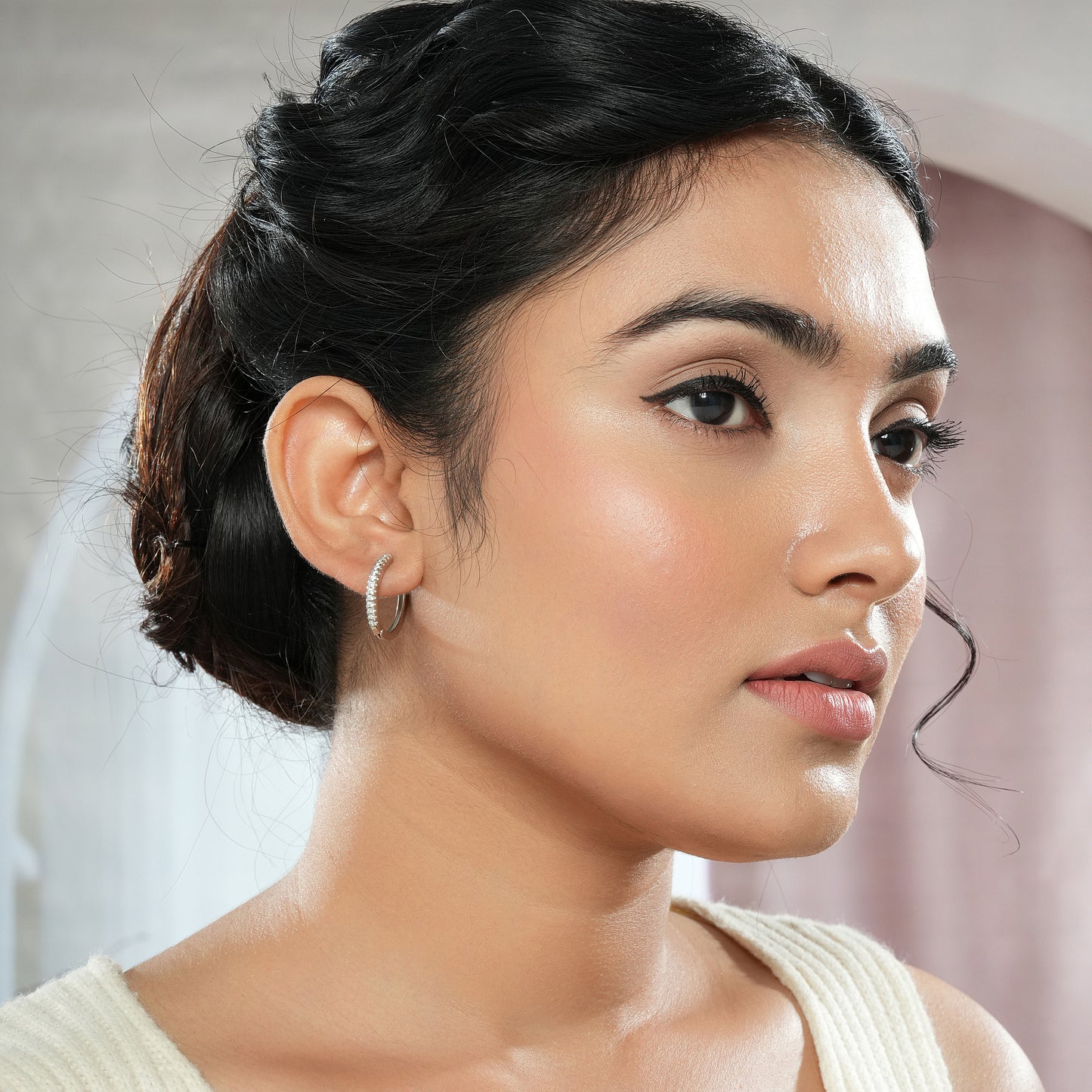 925 Silver CZ Sleek Bali