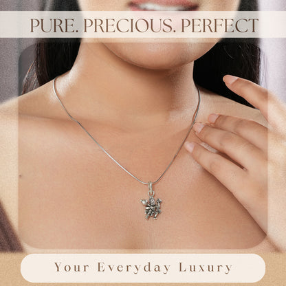 Sterling Silver Bajrangbali Locket