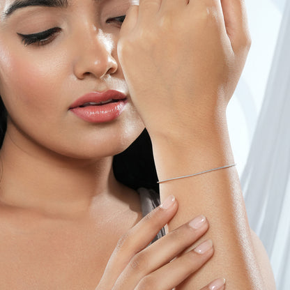 Textured Sterling Silver Bracelet